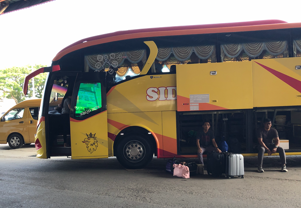 How to take the Kundasang to Sandakan Bus